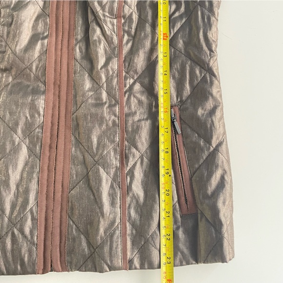 Chico's Quilted Shine Vest - Picture 8 of 10